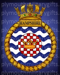 HMS Hampshire Magnet